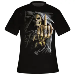 T-shirt Spiral Bone Finger image-0