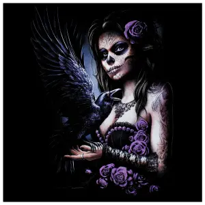 Tričko Spiral Day Of The Dead Raven image-2