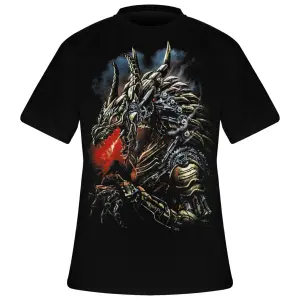 T-shirt Spiral Dragon Cogs image-0