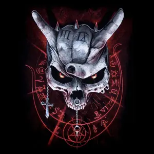 Child's T-shirt Spiral Never Too Loud image-3