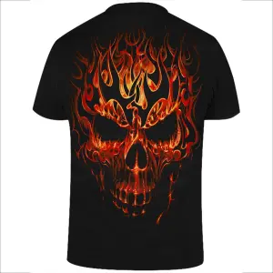 Child's T-shirt Spiral Skull Blast image-1