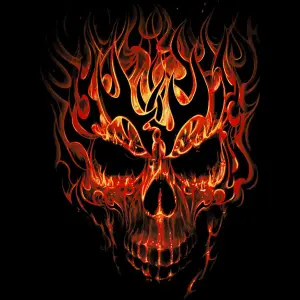 Child's T-shirt Spiral Skull Blast image-2