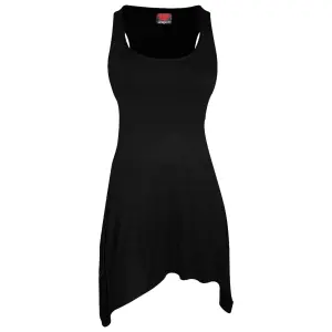 Women's dress Spiral Goth Plain Dress image-0