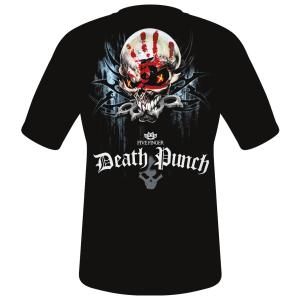 T-Shirt Spiral Five Finger Death Punch - Game Over image-1