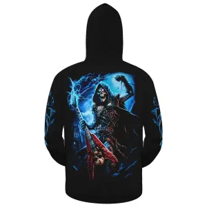 Hooded sweatshirt Spiral Dead Metal image-1