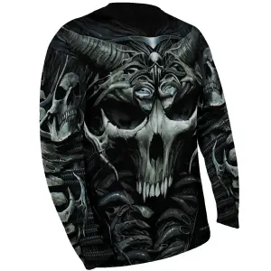 T-shirtFALSE Spiral Skull Armour image-0