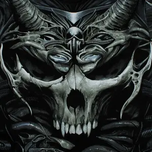 T-shirtFALSE Spiral Skull Armour image-3