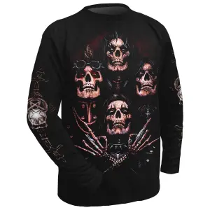 Camisetafalso Spiral Faces Of Goth image-0