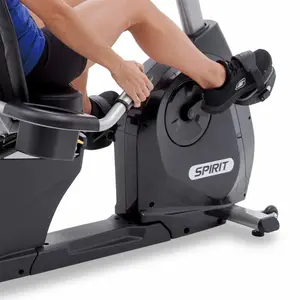 Bicicleta semiextendida con asiento ajustable Spirit Fitness Home image-4