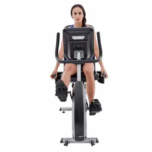 Bicicleta semiextendida con asiento ajustable Spirit Fitness Home image-2