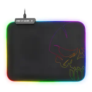 Tapis de souris Spirit of Gamer Skull RGB Gaming