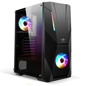 Boîtier PC Moyen Tour ATX avec panneau vitré Spirit of Gamer Rogue V RGB