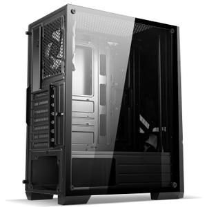 Boîtier PC Moyen Tour ATX avec panneau vitré Spirit of Gamer Rogue V RGB image-1