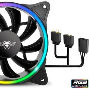Ventilateur Boîtier PC Spirit of Gamer AirForce Circle RGB image-2