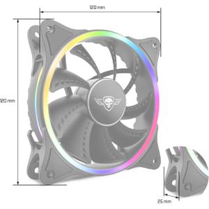Ventilateur Boîtier PC Spirit of Gamer AirForce Circle RGB image-3