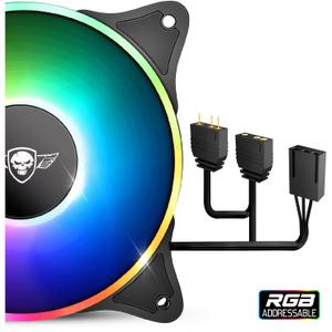 Ventilateur Boîtier PC Spirit of Gamer AirForce Dual RGB image-2