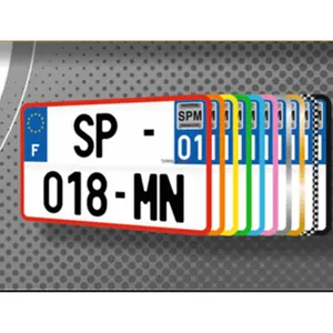 Selbstklebende Umrandung Motorrad SPM