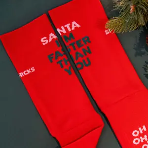 Chaussettes de running Sporcks Santa Faster image-3