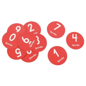 Numbered targets Spordas (x10) image-0