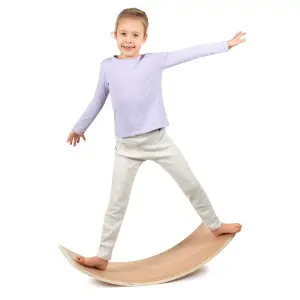 Wooden rocking balance board Spordas Rock'N image-2