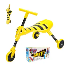 Tricycle Sport One Ride-on Scuttlebug Giallo image-0