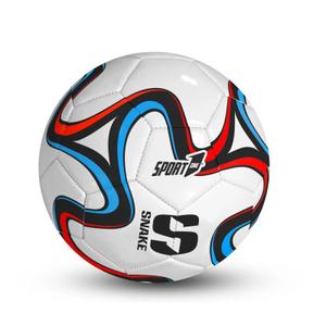 702100301-sportsbal-sport-one-snake-wit-rood-blauw-20-cm-8-inch