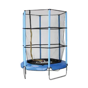 Trampolina rekreacyjna elastyczna z siatką ochronną Sport One image-0