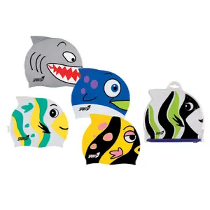 Fish-shaped swimming cap Sport One image-0