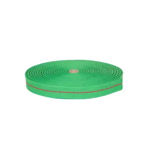 50 m green belt roll with a red trim Karate Sporti image-0