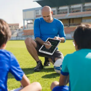 Soccer coaching tablet lcd Sporti image-1
