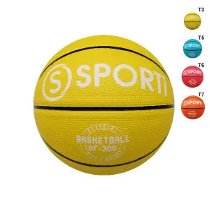 Ballon de basket en caoutchou Sporti image-1