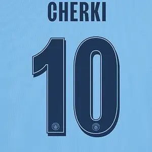 Flocagem para casa Manchester City Ligue des Champions CHERKI #10 2026/27