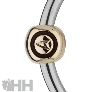 Bridle bit for horse with central roller Sprenger WH Ultra image-1