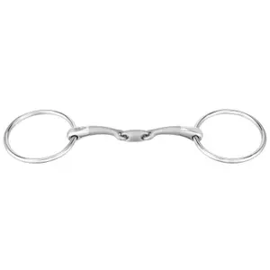 2-rings bit voor paarden met dubbele pauze Sprenger Satinox