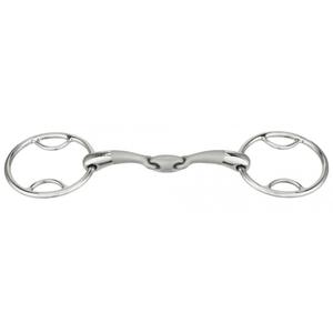 6404681-2-ring-pass-bit-dubbele-krimp-voor-paarden-sprenger-satinox-zilver