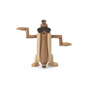 Figurine Spring Copenhagen Woodies Harry Hot Dog image-0