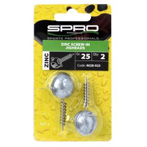Tête plombée Spro Zinc Screw-in Jigheads - 25 g (x2) image-0
