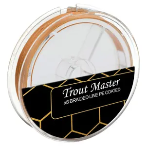 Trança Spro Trout Master Fine Gold 8Braid (x3) image-0