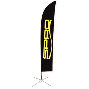 9218-3-beach-flag-spro-black-yellow-235x40-cm