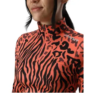 Camisola de manga comprida com 1/2 fecho para mulher Spyder Vivid image-3