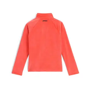 Girl's 1/2 zip long-sleeve jersey Spyder Shimmer Bug image-1