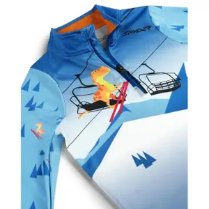 Kids 1/2 Zip Base Layer Spyder International image-2