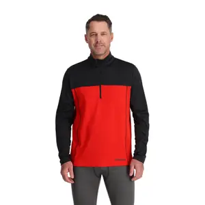 Pull 1/2 zip Spyder Charger image-1