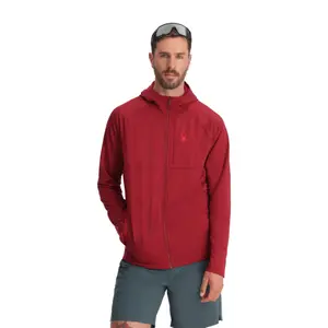 Hooded fleece Spyder Gridweb image-1