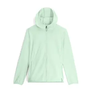 Women's hooded fleece Spyder Gridweb image-0