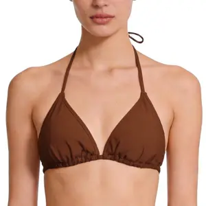 Top de fato de banho triangular feminino Squba