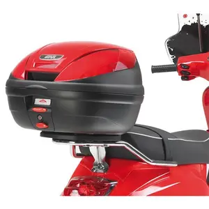 Soporte del top case de la Scooter Givi Monolock Piaggio Vespa LX 50-125-150 (05 à 14) image-0