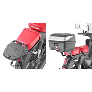 Motorcycle top case support Givi Monolock Honda Super Cub C125 21 image-1