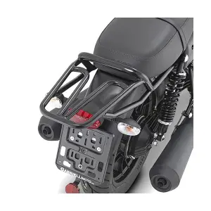Aluminium motorfiets topkoffer steun Givi Monokey ou Monolock Moto Guzzi V7 III Stone Night Pack (19 à 20) image-0
