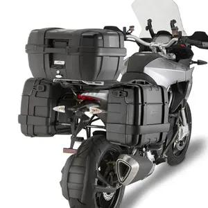 Halter Top Case Motorrad Alu Givi Monokey Aprilia Caponord 1200 (13 à 17) image-0